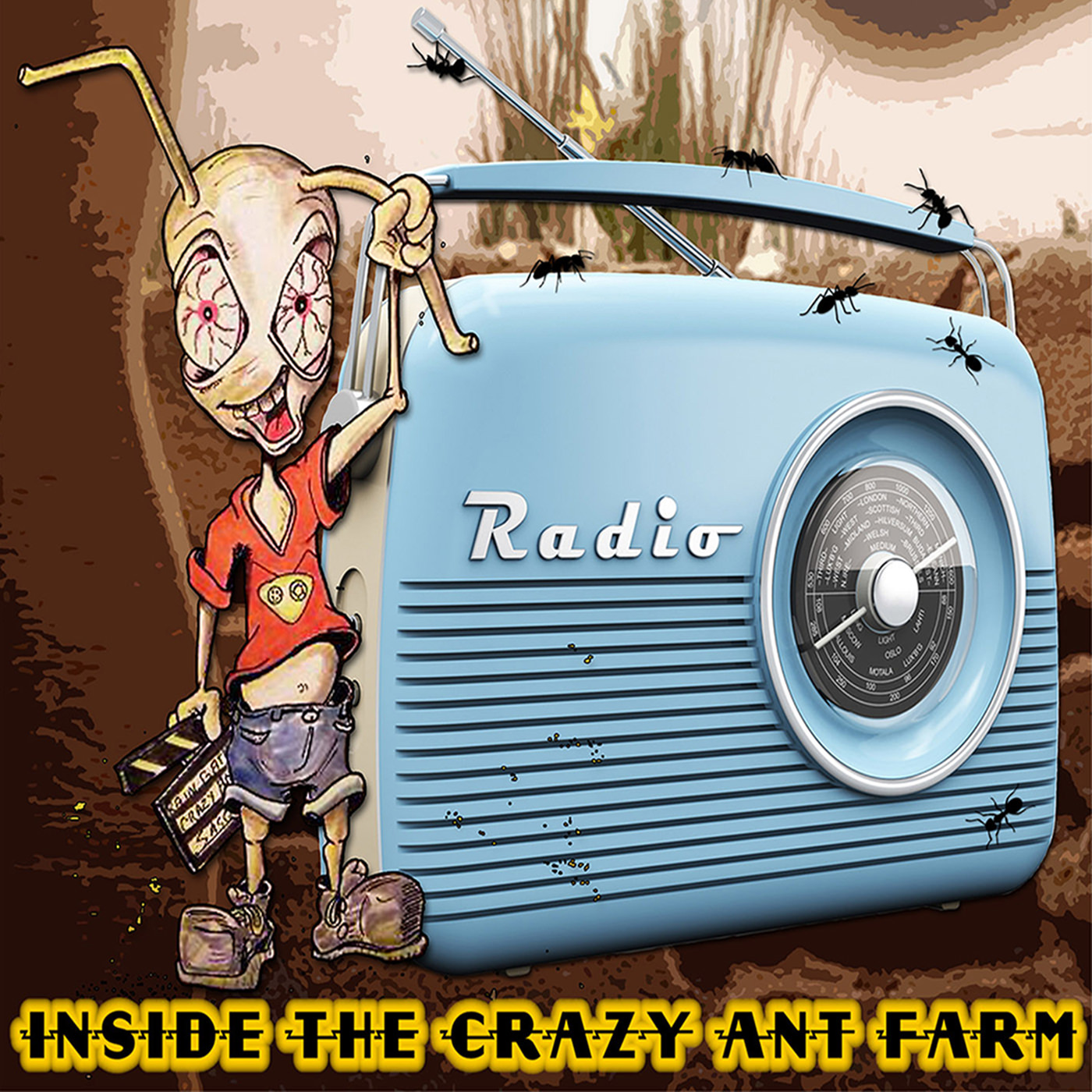 Inside The Crazy Ant Farm